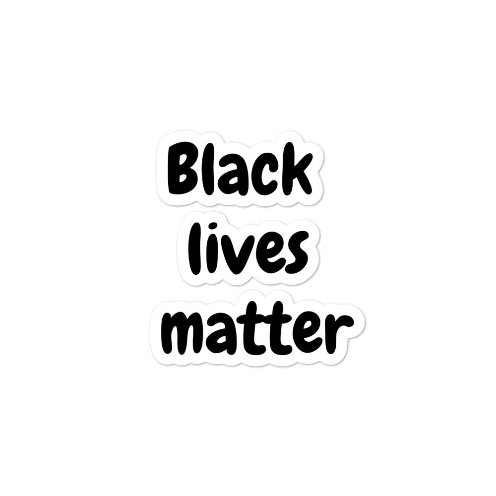 Black Lives Matter stickers